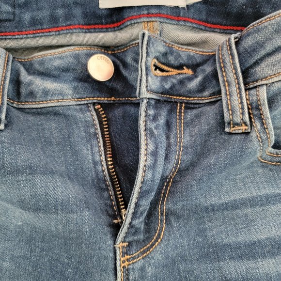 Cello Released High Low Raw Hem Skinny Denim Jeans - Picture 10 of 13